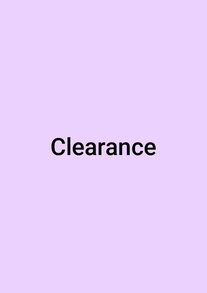 Clearance Items