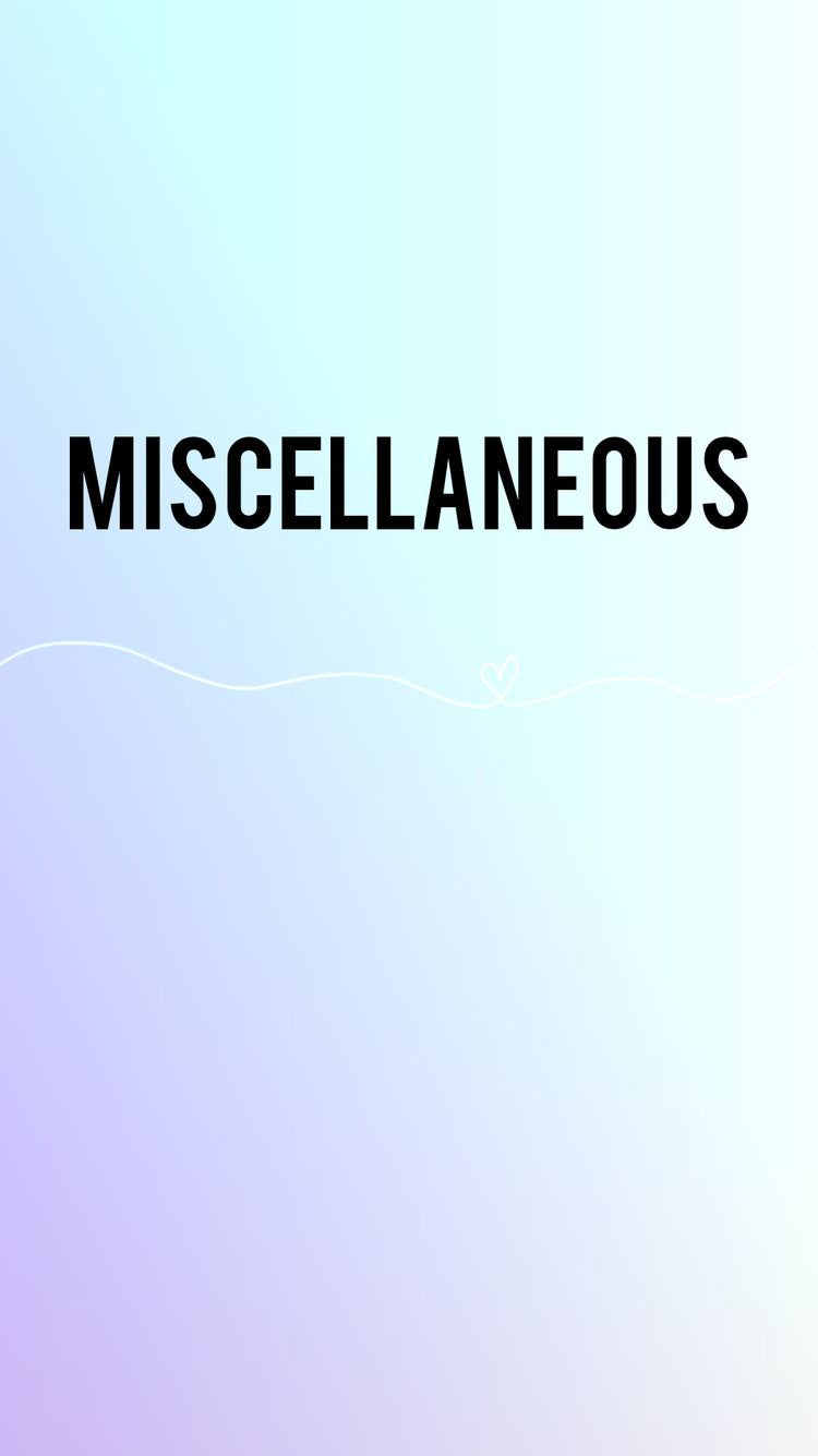 Miscellaneous
