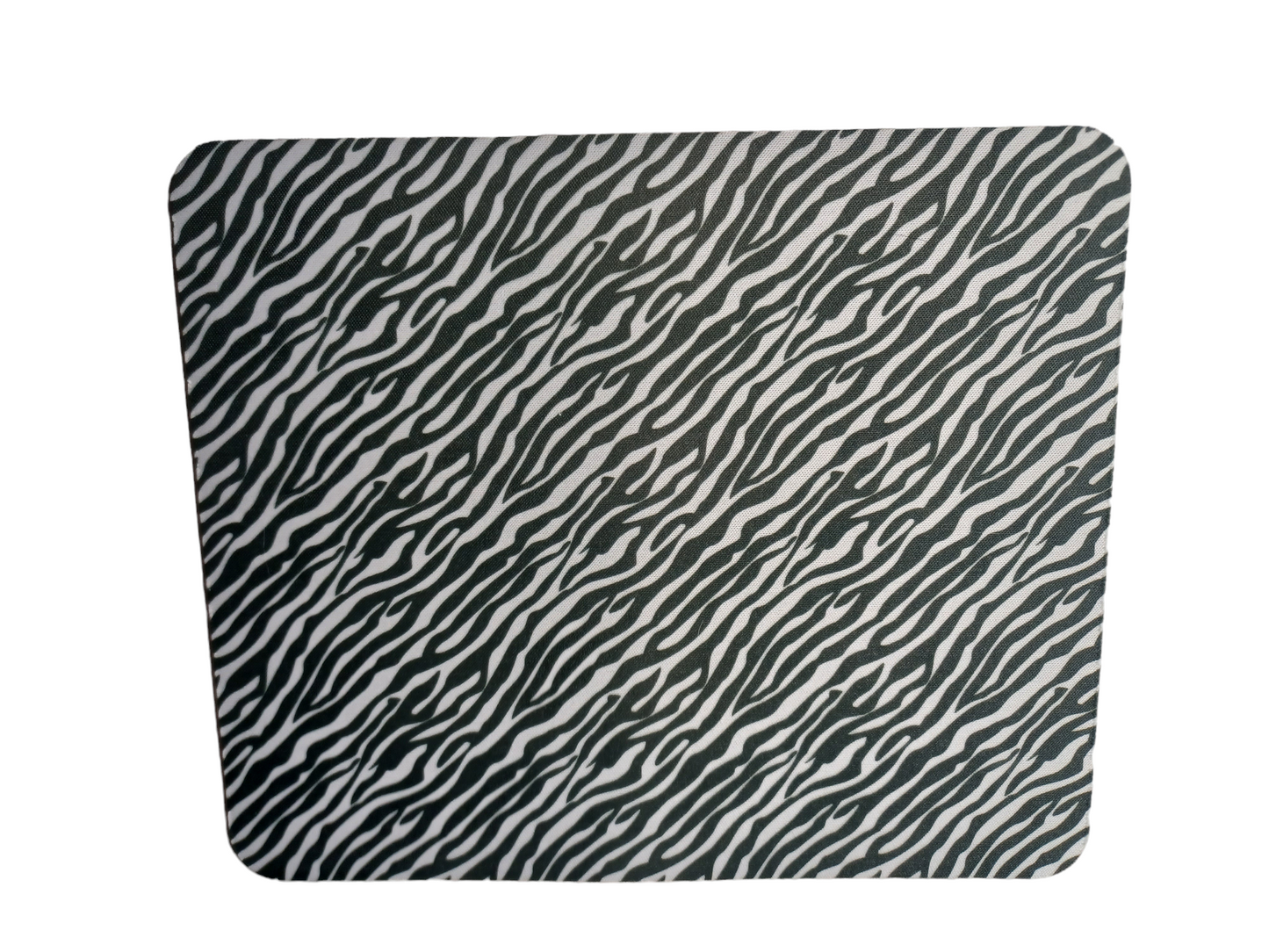 Zibra print mouse pad