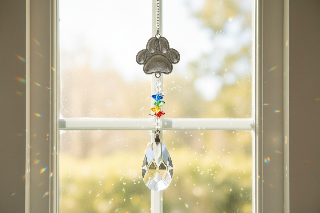 Crystal Paw Harmony Wind Chime