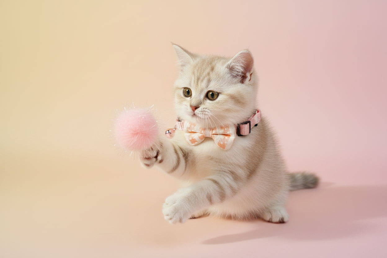 Cat Collar with Free Toy