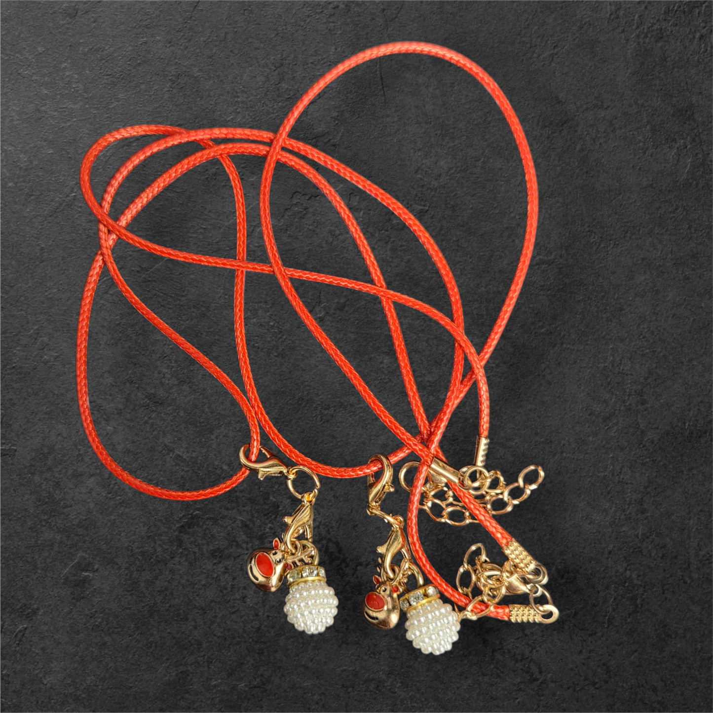 Oh Deer Christmas necklace