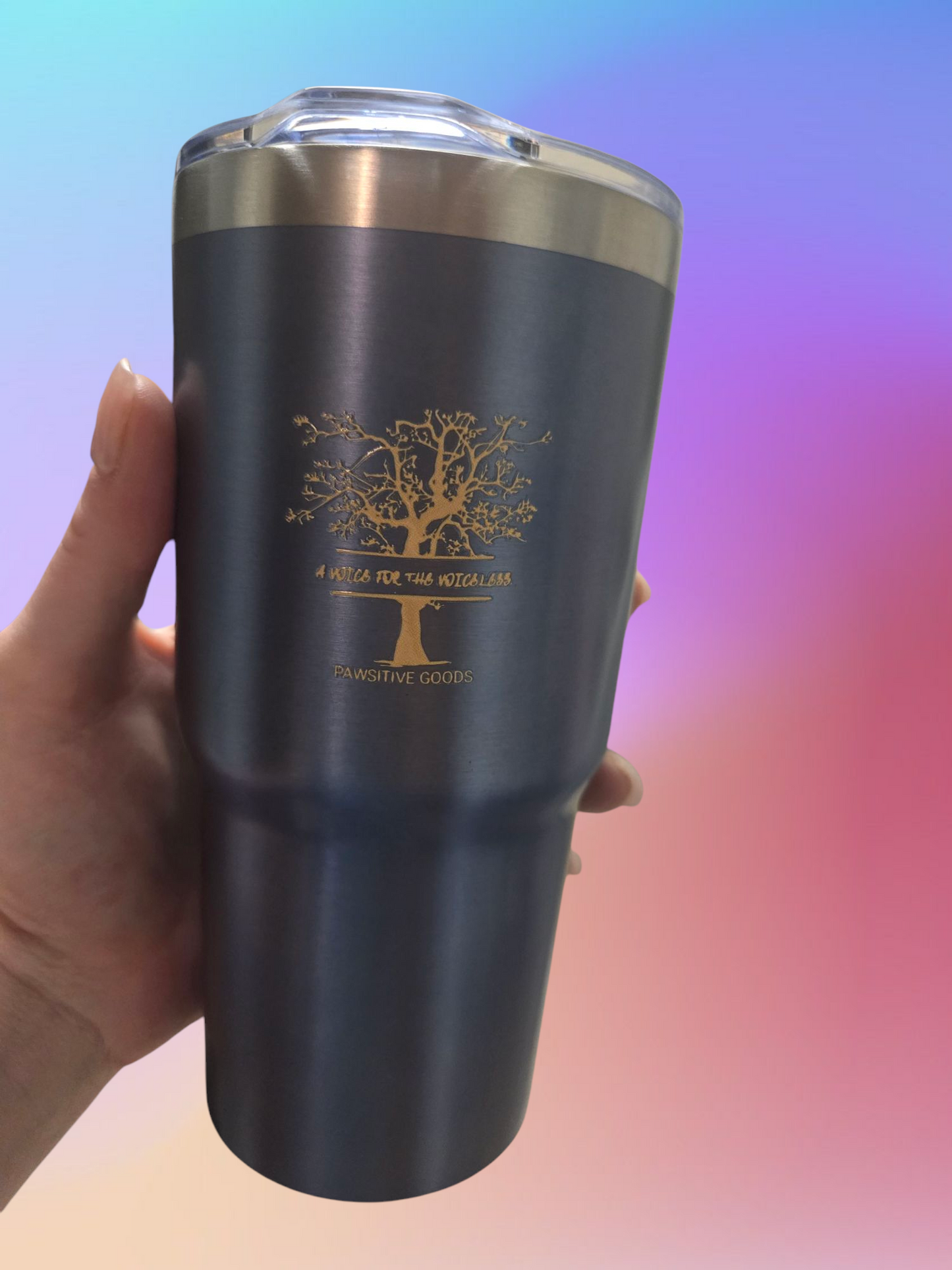 A Voice for the Voiceless tumbler