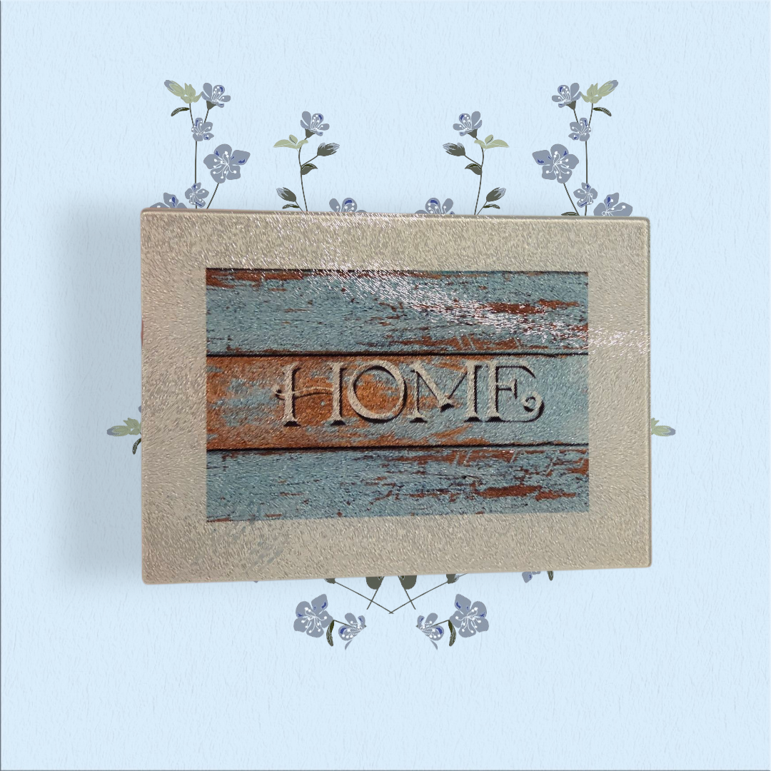 Home is Heart cutting board