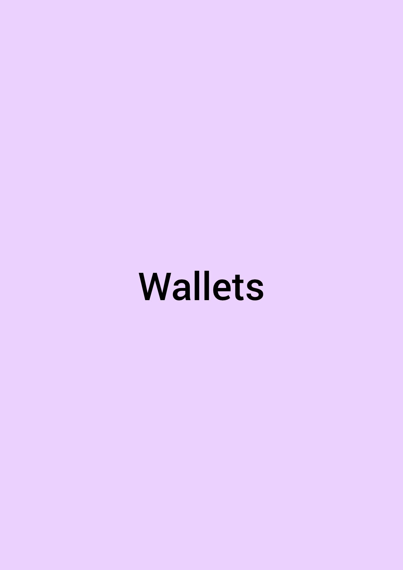 Wallets