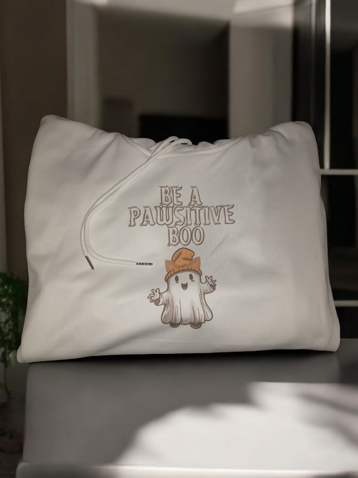 Sudadera - Gatito fantasma de Halloween Boo