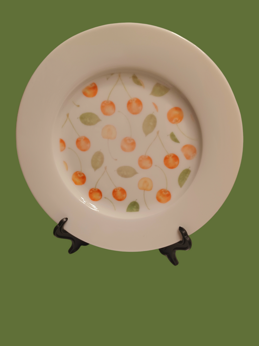 Plate with stand - Fruit