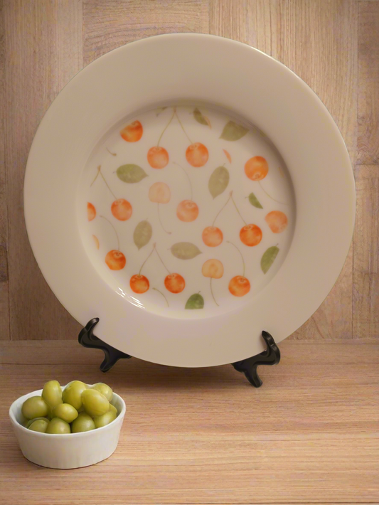 Plate with stand - Fruit