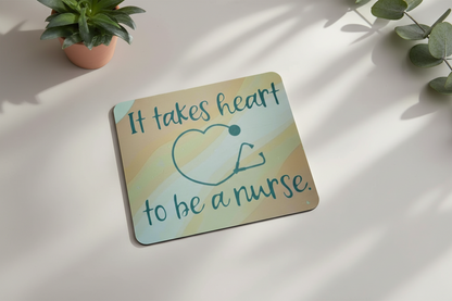 Healing Hands, Big Heart Mouse Pad