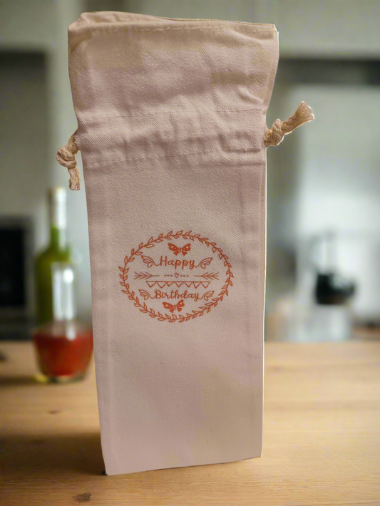 Wine Bag - Happy Birthday