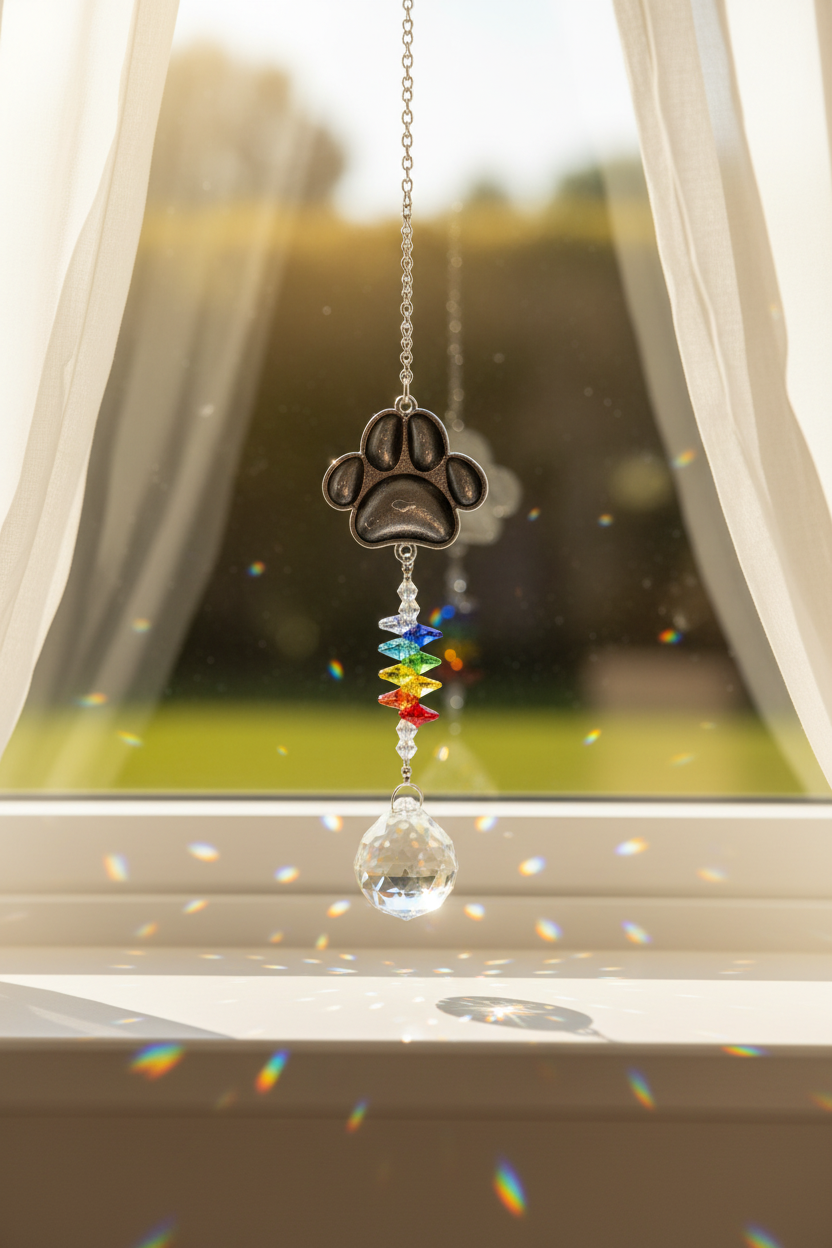 Crystal Paw Harmony Wind Chime