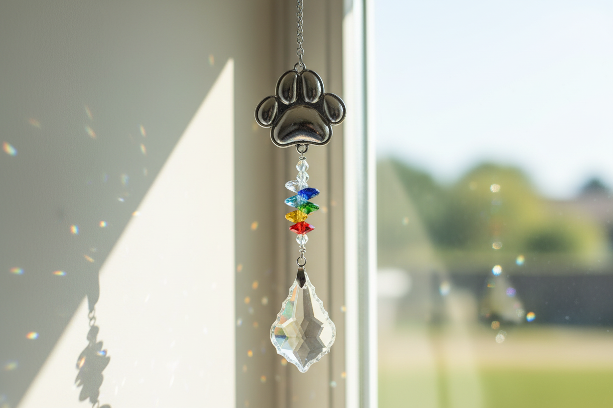 Crystal Paw Harmony Wind Chime