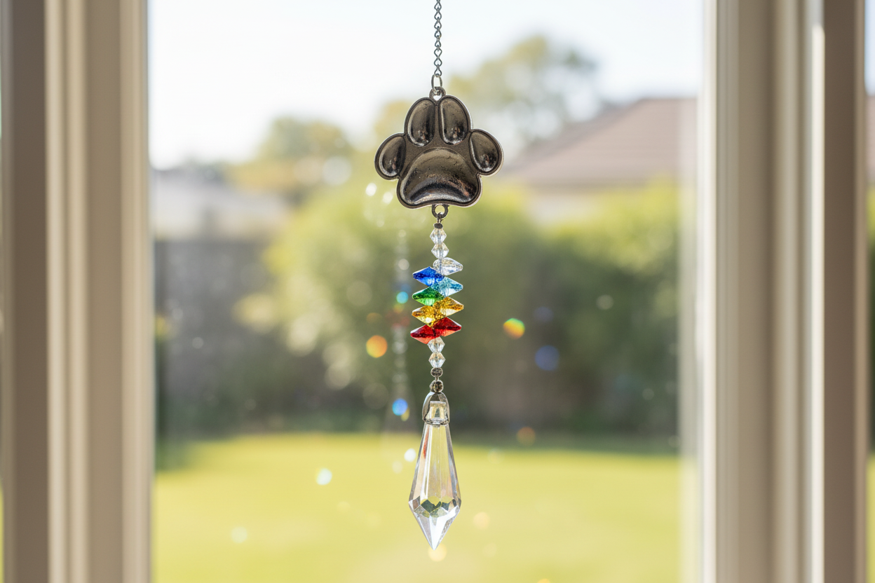 Crystal Paw Harmony Wind Chime