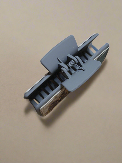 Turquoise sparkling skies hair clip