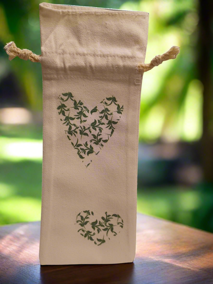 Wine Bag - Hearts of Forrests