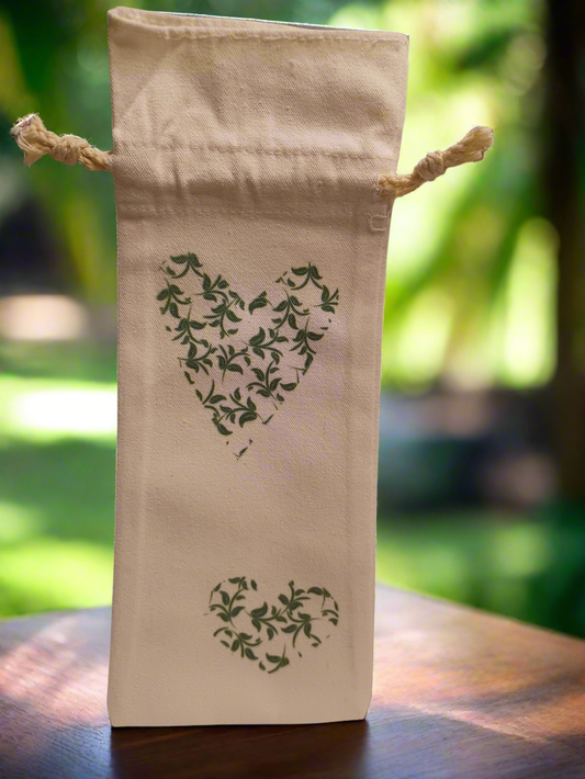 Wine Bag - Hearts of Forrests