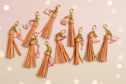 For the Wild at Heart – Cute Cowgirl Keychains