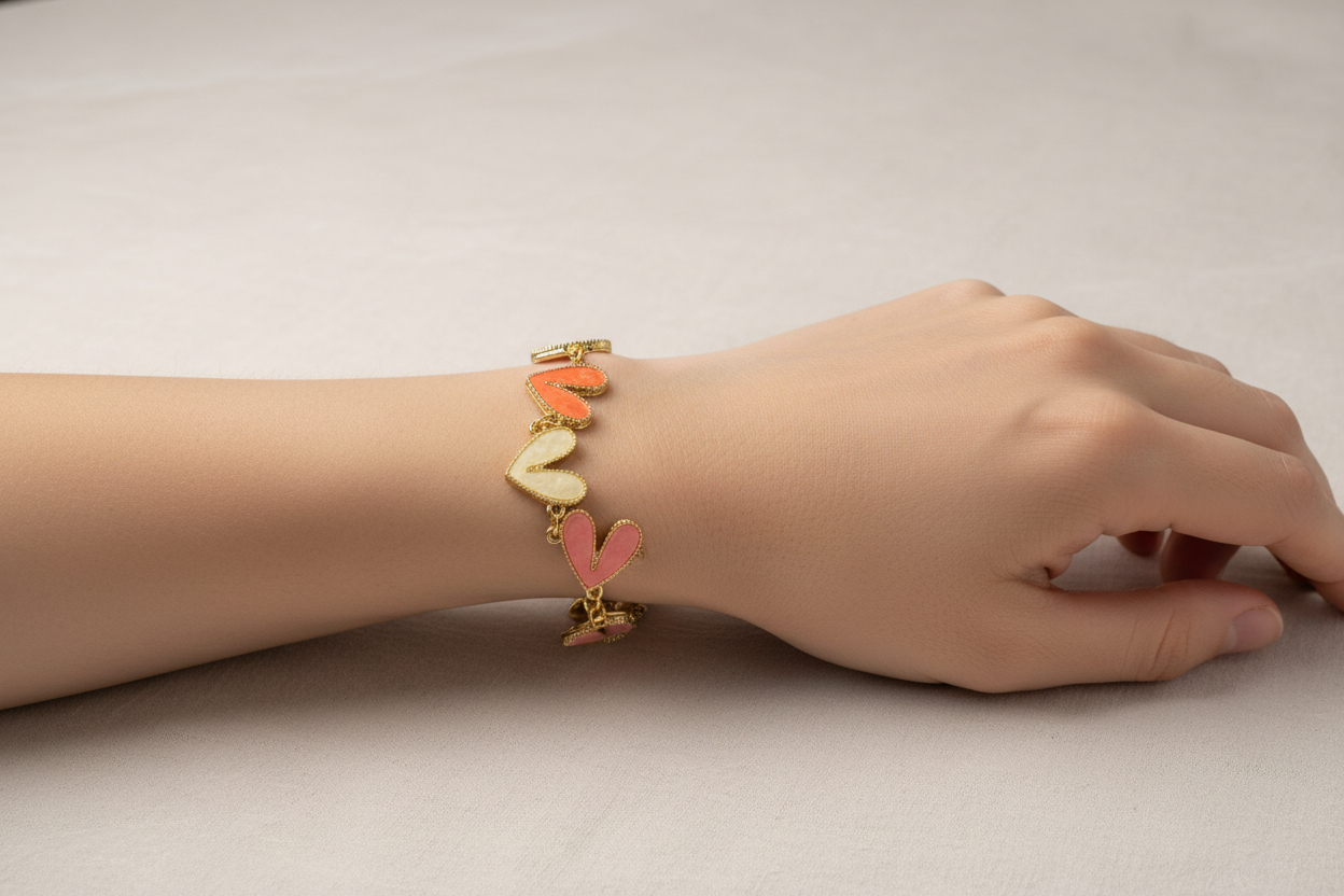 Endless Love Big Hearts Bracelet