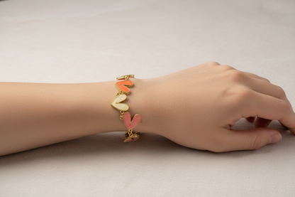 Endless Love Big Hearts Bracelet