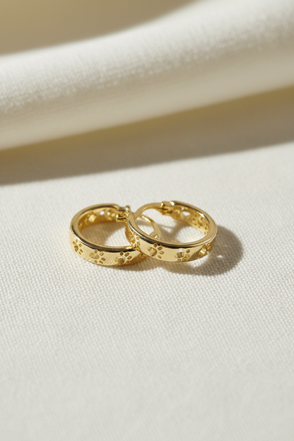 Paw-ppy Hoop - Earrings