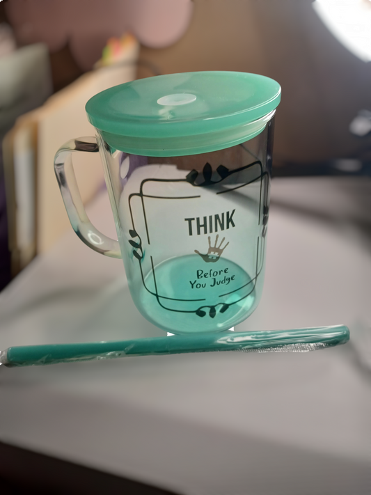 Taza con tapa y pajita - Autismo