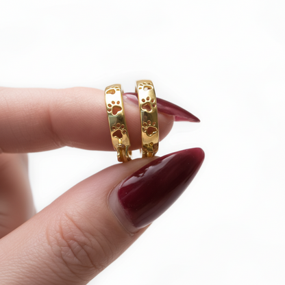 Paw-ppy Hoop - Earrings