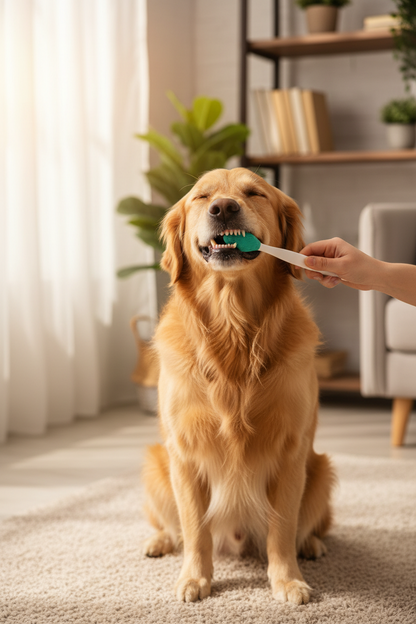 Brush Those Pearly Whites - Pet Toothbrush