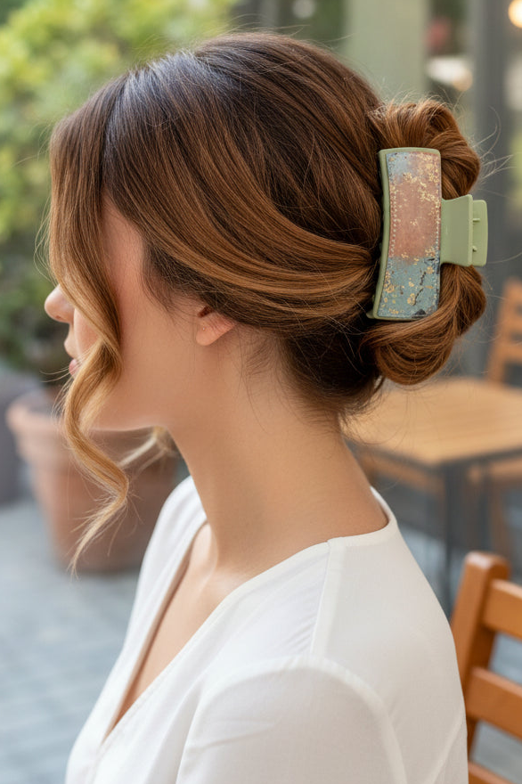 Rustic River - Hair Clip