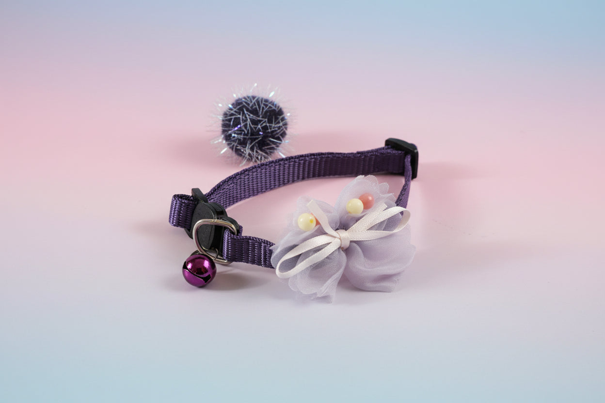 Cat Collar with Free Toy