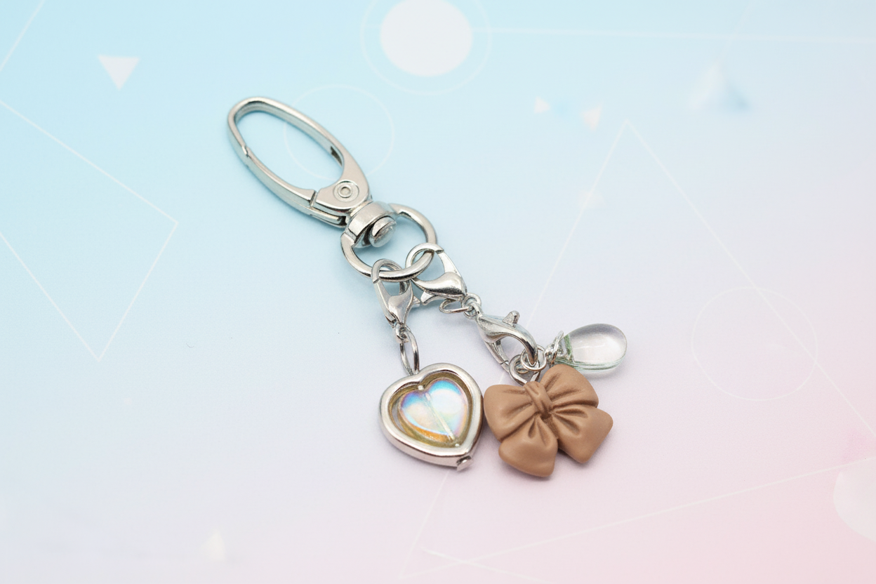 Hearts & Bows Bliss – Cute Pet Collar Charm