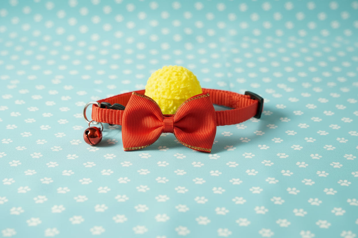 Cat Collar with Free Toy
