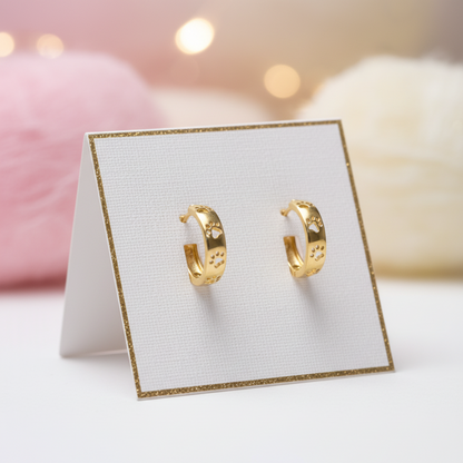 Paw-ppy Hoop - Earrings
