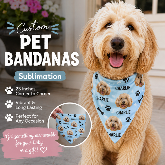 Custom Pet Bandana