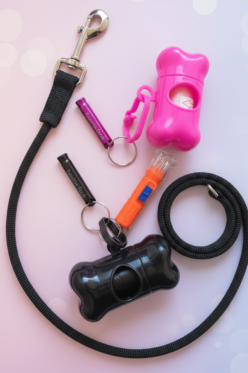 Dog Waste Dispenser with whistle