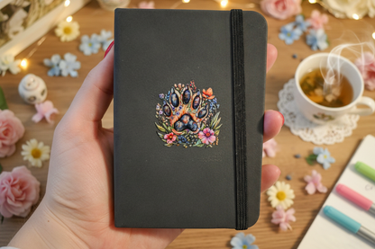 Flower & Paws - Notebook, Sticker, & Pen Set
