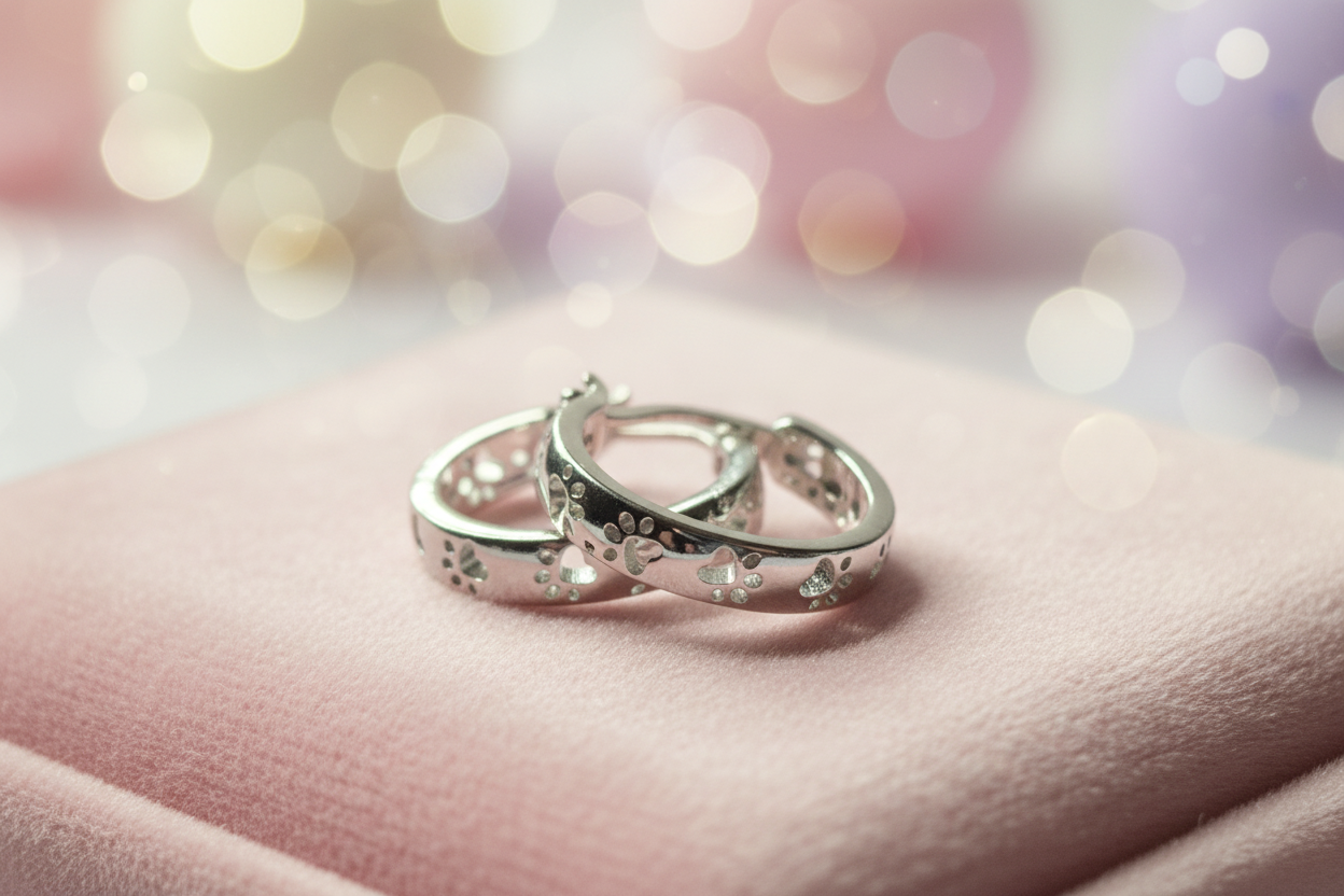 Paw-ppy Hoop - Earrings