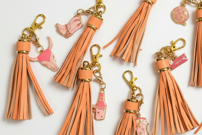 For the Wild at Heart – Cute Cowgirl Keychains
