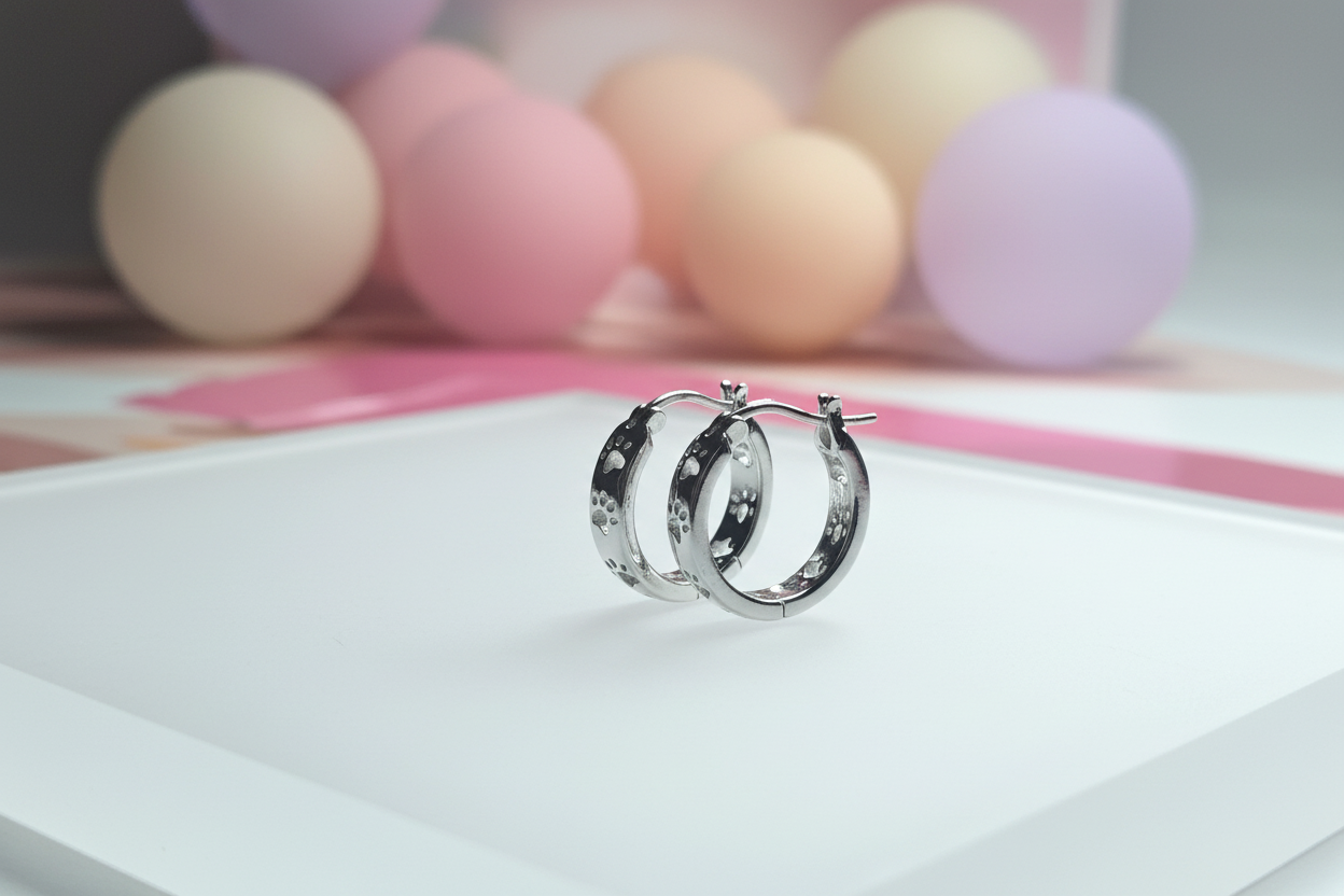 Paw-ppy Hoop - Earrings