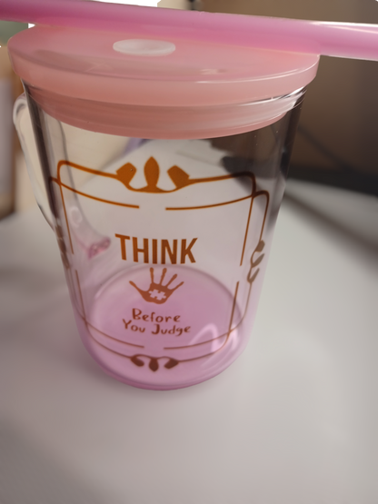 Taza con tapa y pajita - Autismo