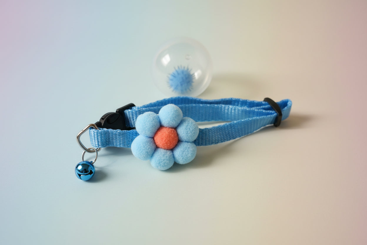 Cat Collar with Free Toy