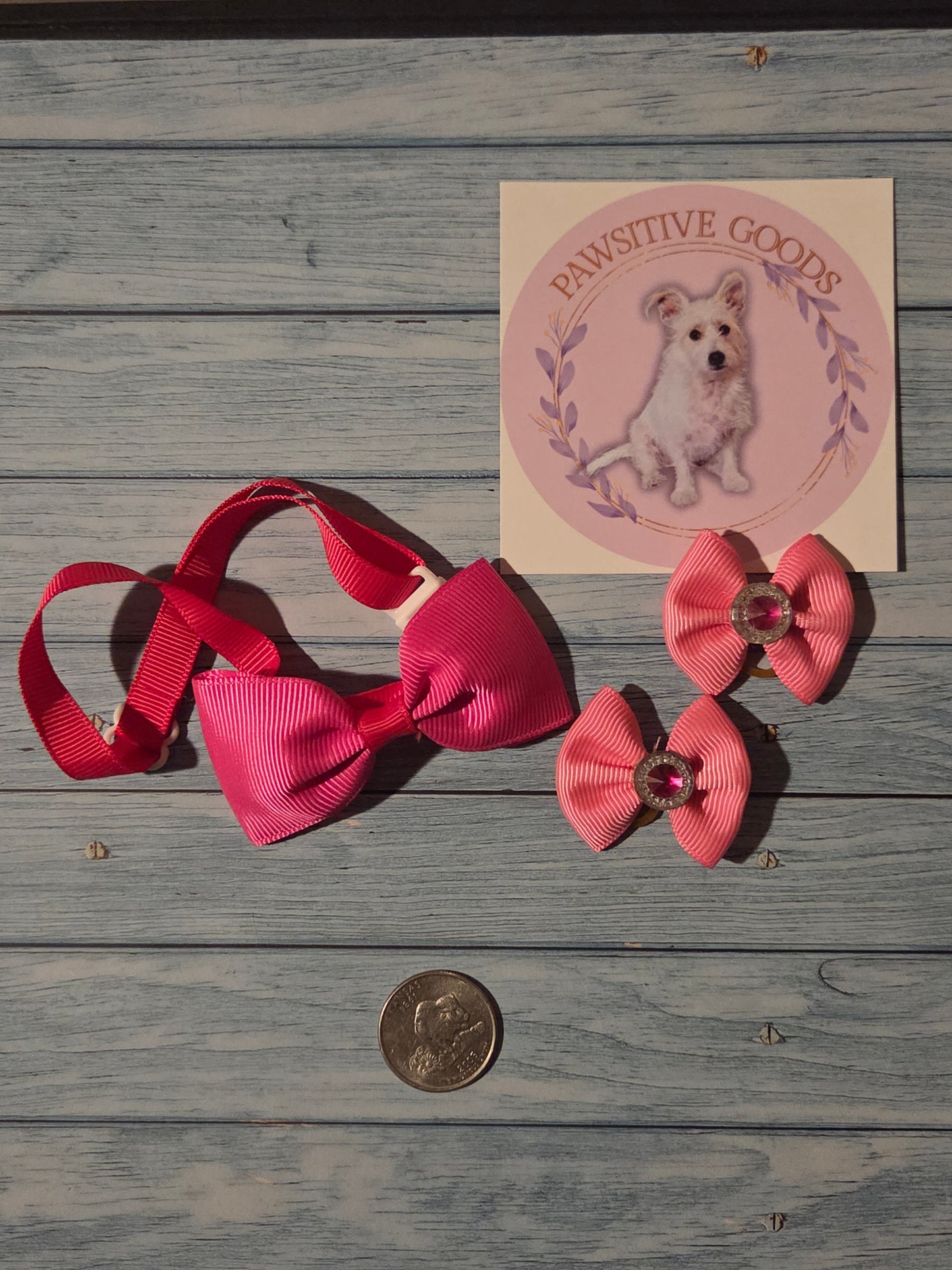 Dog/Cat Bows, Ties, & Hair Accessories Sets