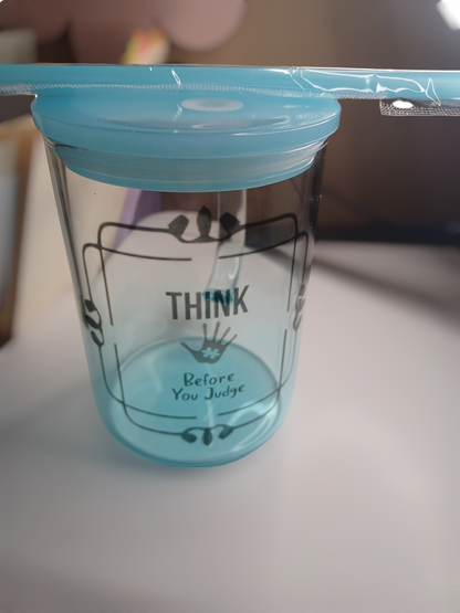 Taza con tapa y pajita - Autismo