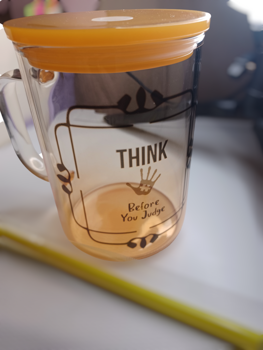 Taza con tapa y pajita - Autismo