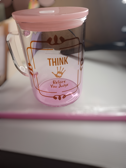 Taza con tapa y pajita - Autismo