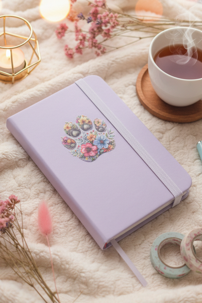 Flower & Paws - Notebook, Sticker, & Pen Set