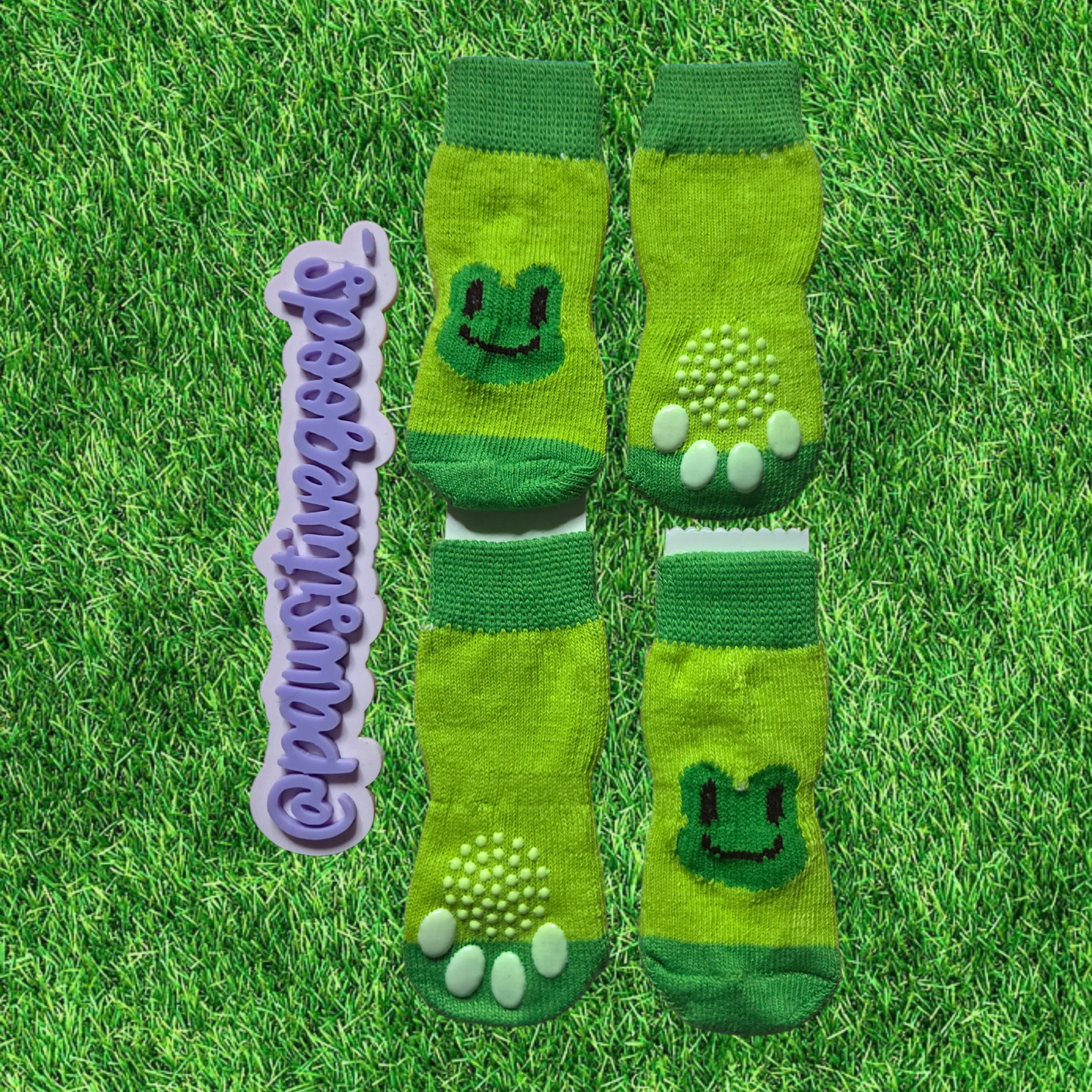 Pawsitive Pawsocks with rubber bottoms