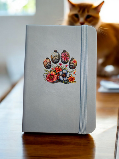 Flower & Paws - Notebook, Sticker, & Pen Set