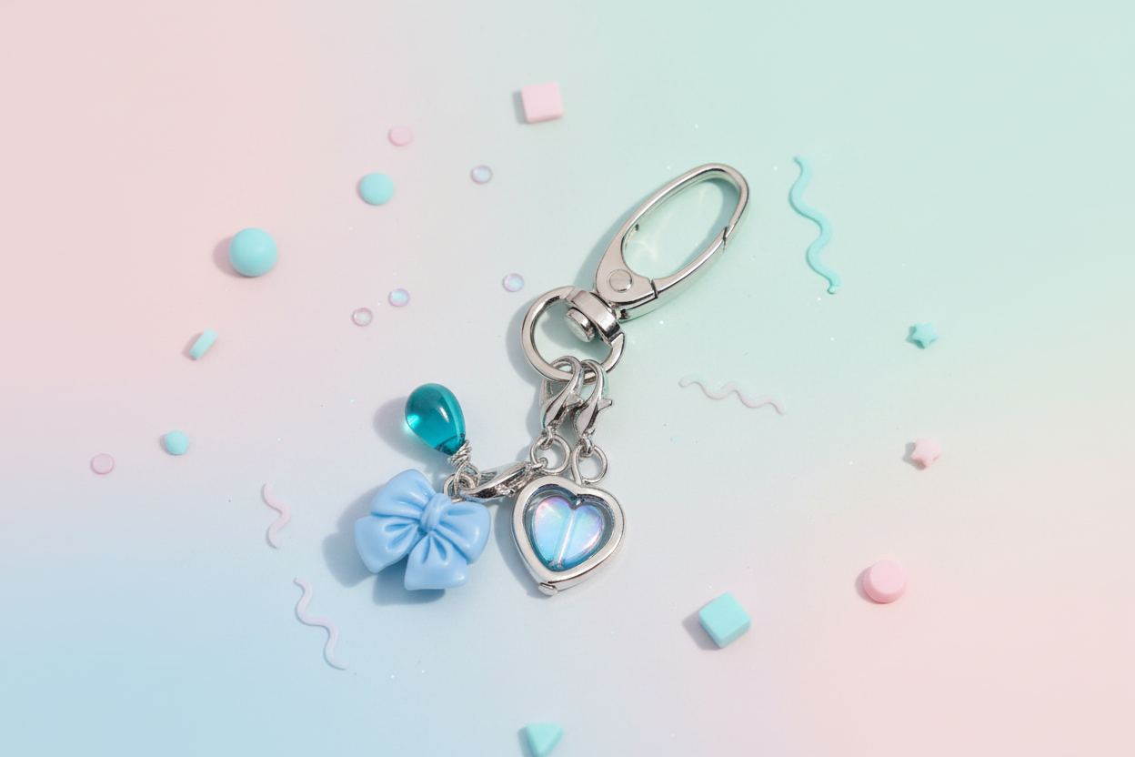 Hearts & Bows Bliss – Cute Pet Collar Charm