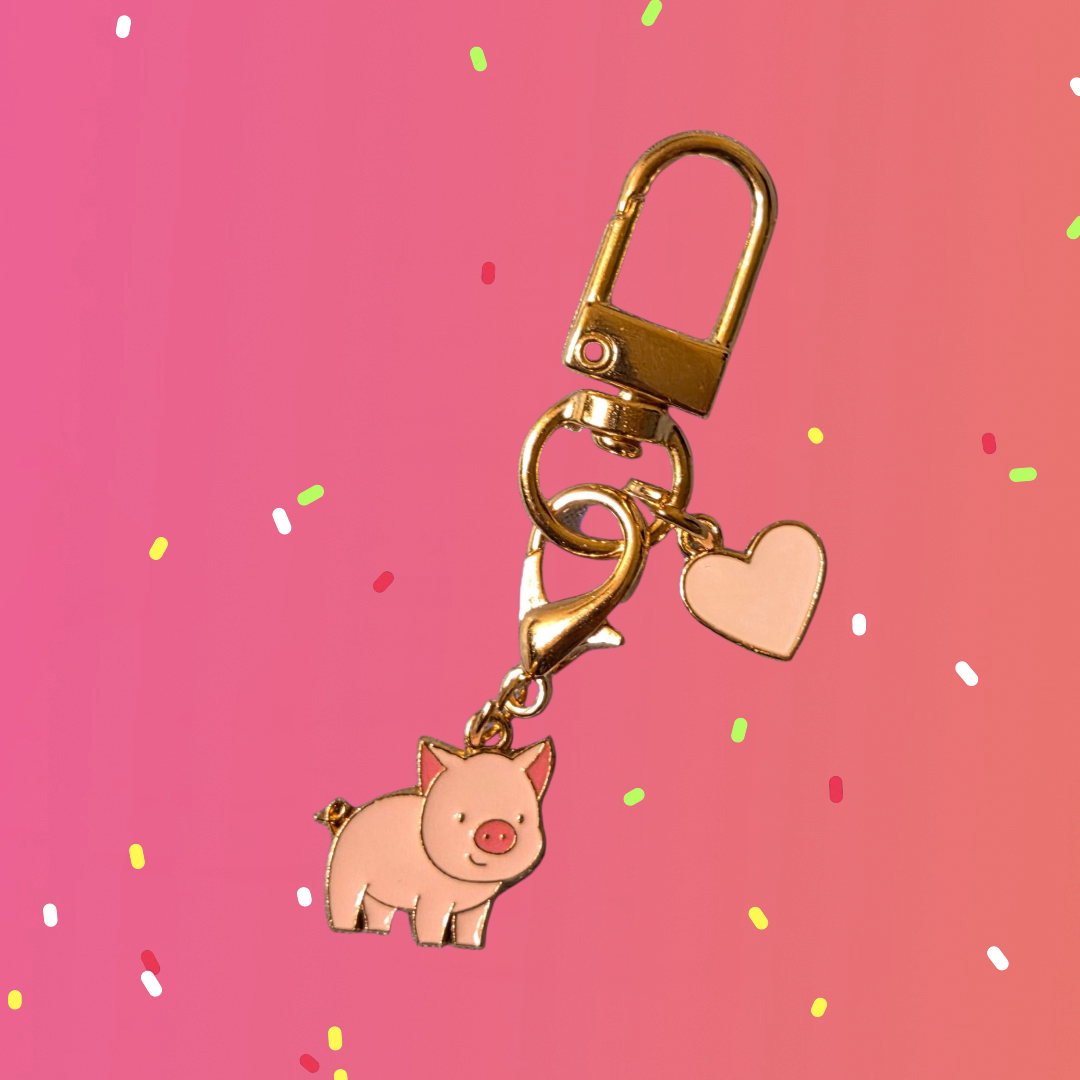 Cherished Piggy charm