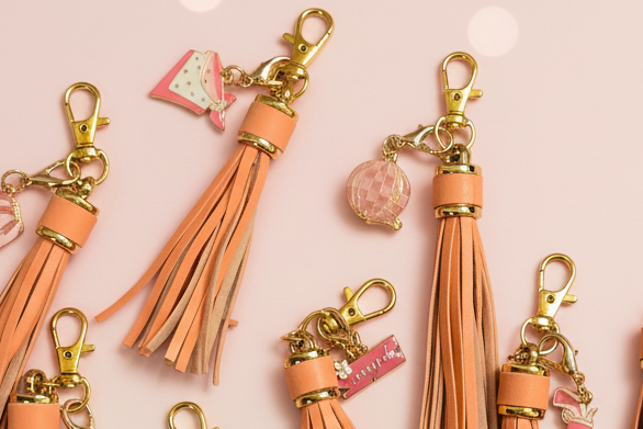 For the Wild at Heart – Cute Cowgirl Keychains